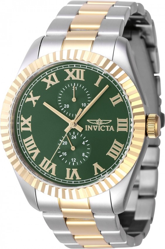 Invicta Specialty GMT Quartz Green Dial Men’s Watch 47427
