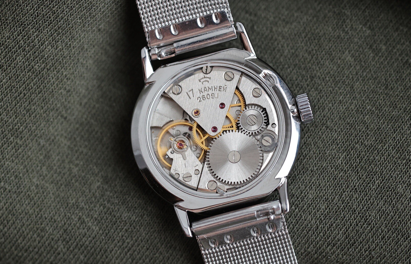 Wrist Watch Raketa 2609B “Baltic” Vintage men’s mechanical, USSR.