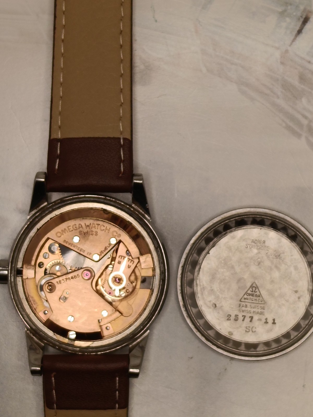 Rare Vintage Omega Seamaster Ref. C2577-11SC 1950’s