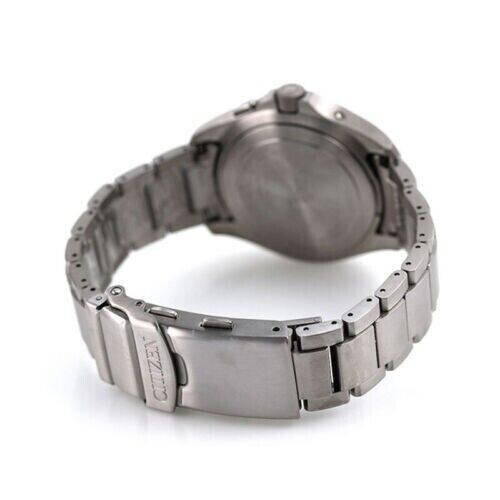 Citizen AT6080-53L Promaster EcoDrive Titanium Solar Men’s Watch Silver Japan