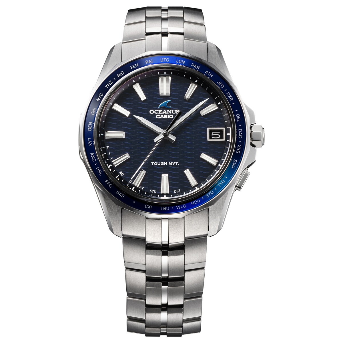 CASIO OCEANUS Manta OCW-S400-2AJF Blue Titanium Men’s Watch New in Box