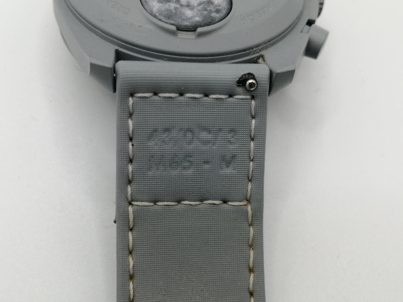 OMEGA SWATCH MOONSWATCH1965 SPEEDMASTER Wristwatch Works Men 3058