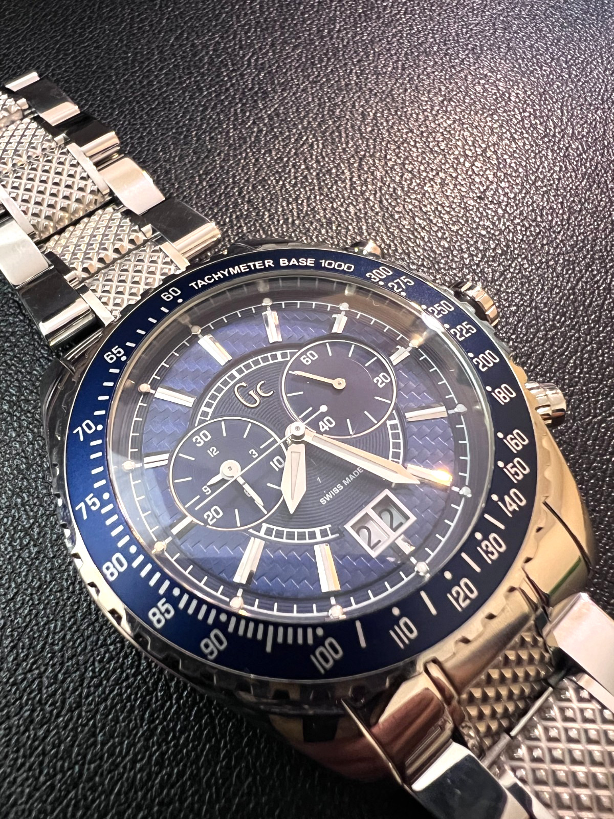 GC Guess Collection GC41007G Tachymeter Chronograph Men’s Watch | Swiss