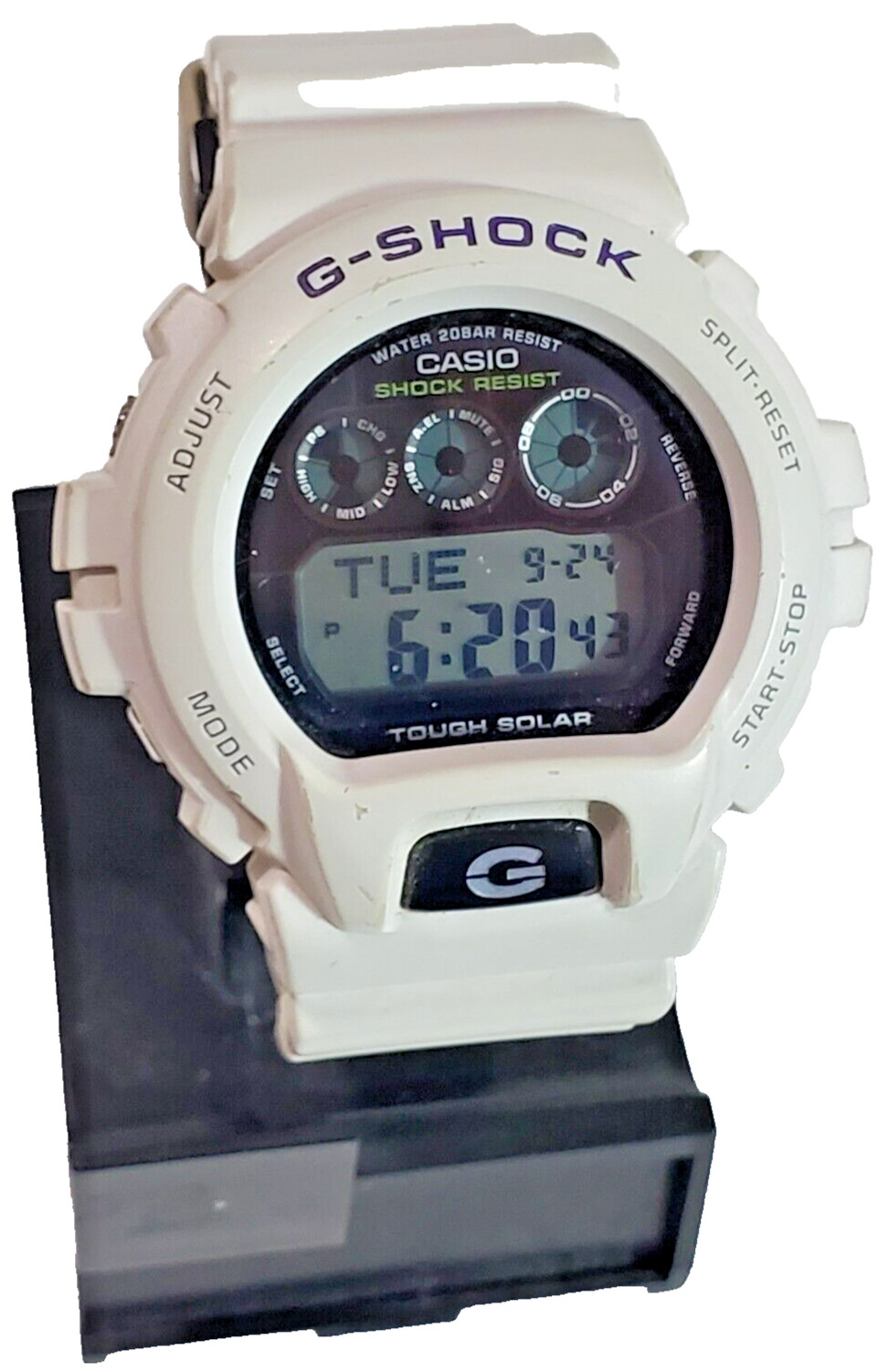 Casio G-Shock Tough Solar Men’s Watch White GW-6900A (3180). Runs.
