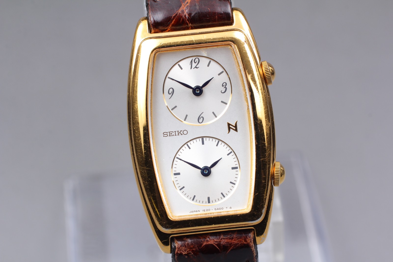 [Near MINT] SEIKO NOIE 1E20-3A00 21mm Dual Time Women’s Watch From JAPAN