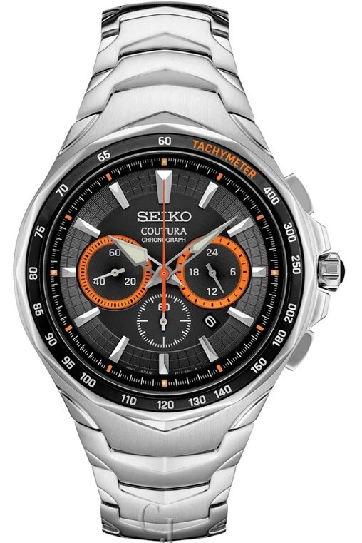 SEIKO SRWZ23 ,Only Case,Back,Bracelet,Glass,Dial,Hands,No Stem/crown/movement.