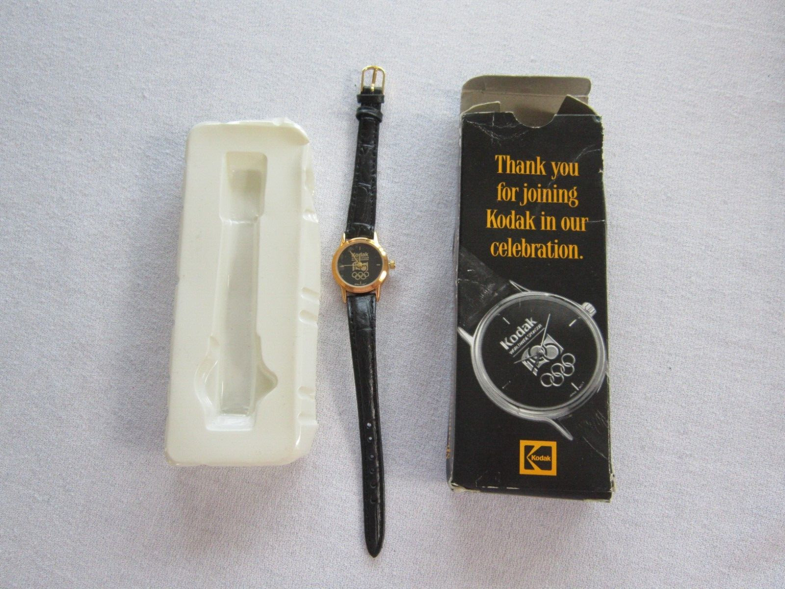 1996 Eastman Kodak Co. Watch World Sponsor of Olympic 36-USC-380 Metal BEZEL