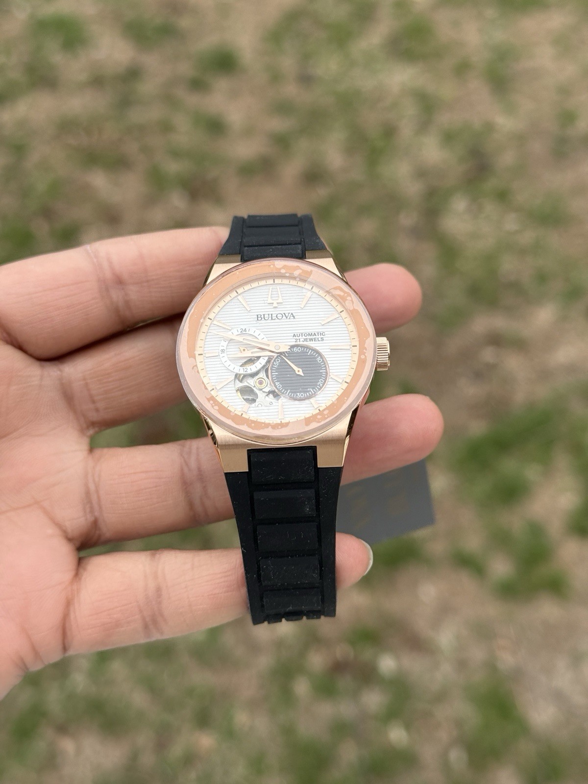 BULOVA Latin Grammy Chronograph Automatic rose gold Dial Men’s Watch