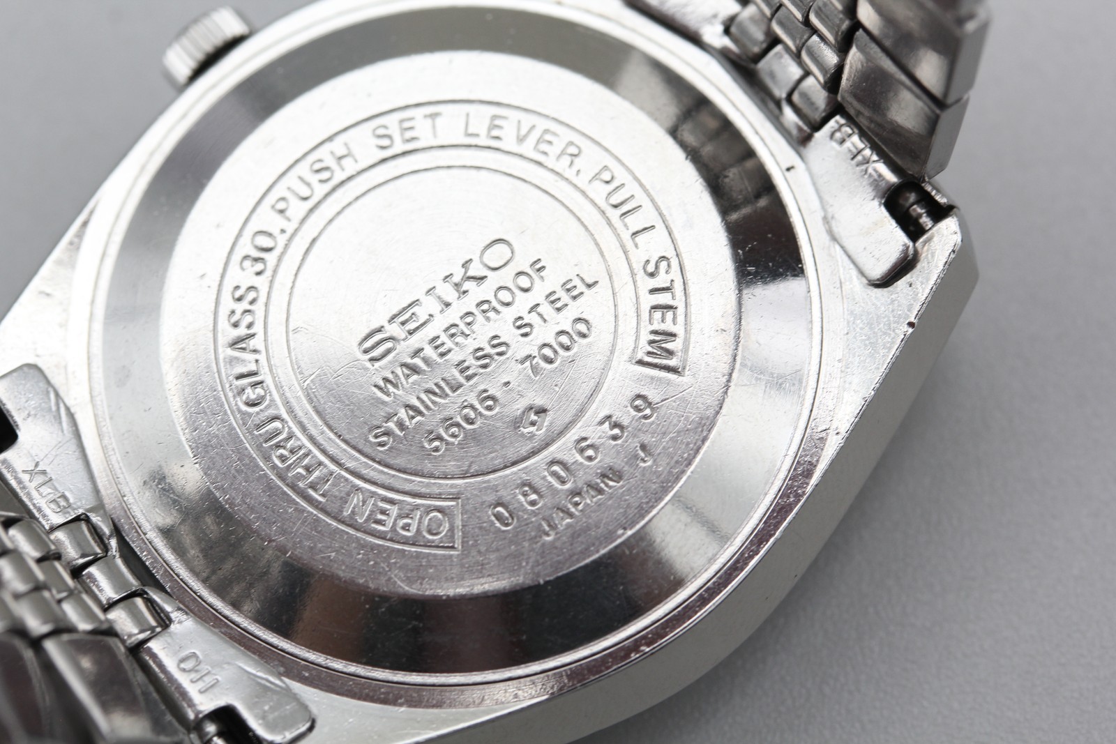 Vtg 1970【N MINT】SEIKO Lord Matic LM 5606-7000 Kanji Automatic Men’s Watch JAPAN