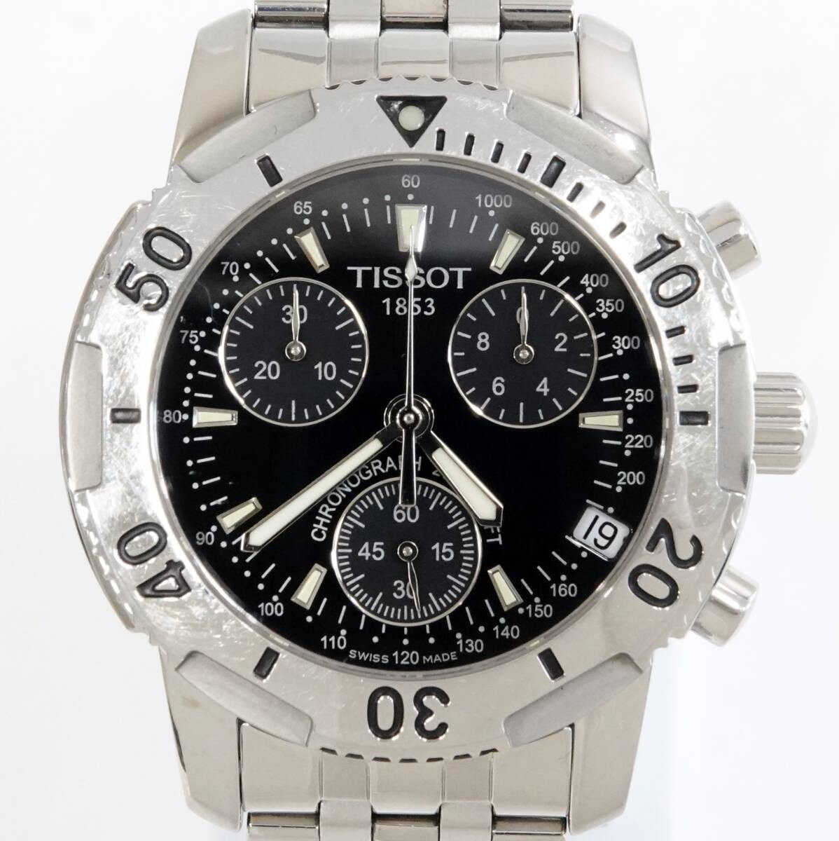 Tissot PRS200 Chronograph 40mm Quartz Men’s Watch Black Dial