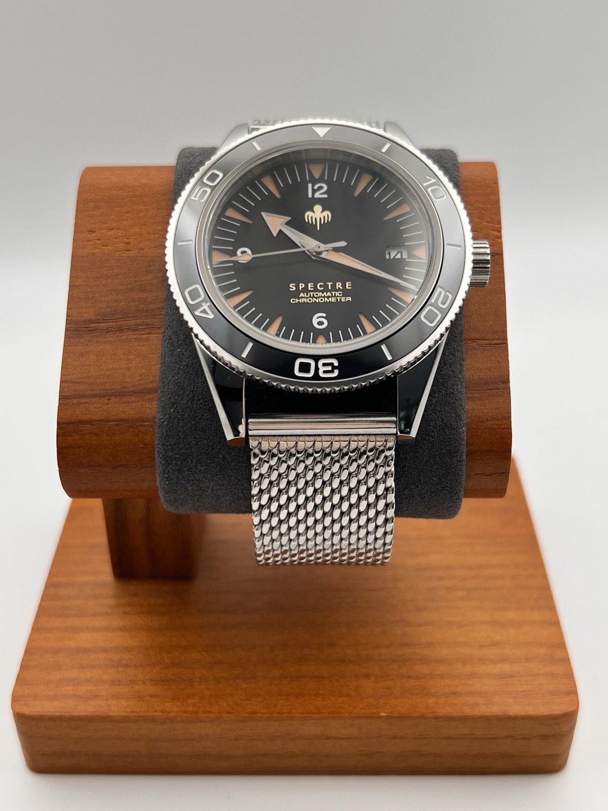 James Bond 007 SPECTRE Custom 41mm Automatic Watch Seiko NH35 Sapphire Crystal