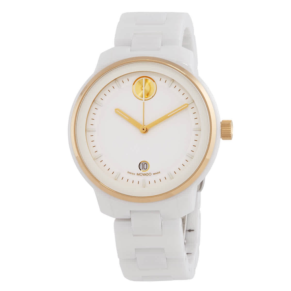 Movado 3600934 BOLD Verso White Dial 39 mm unisex Watch New