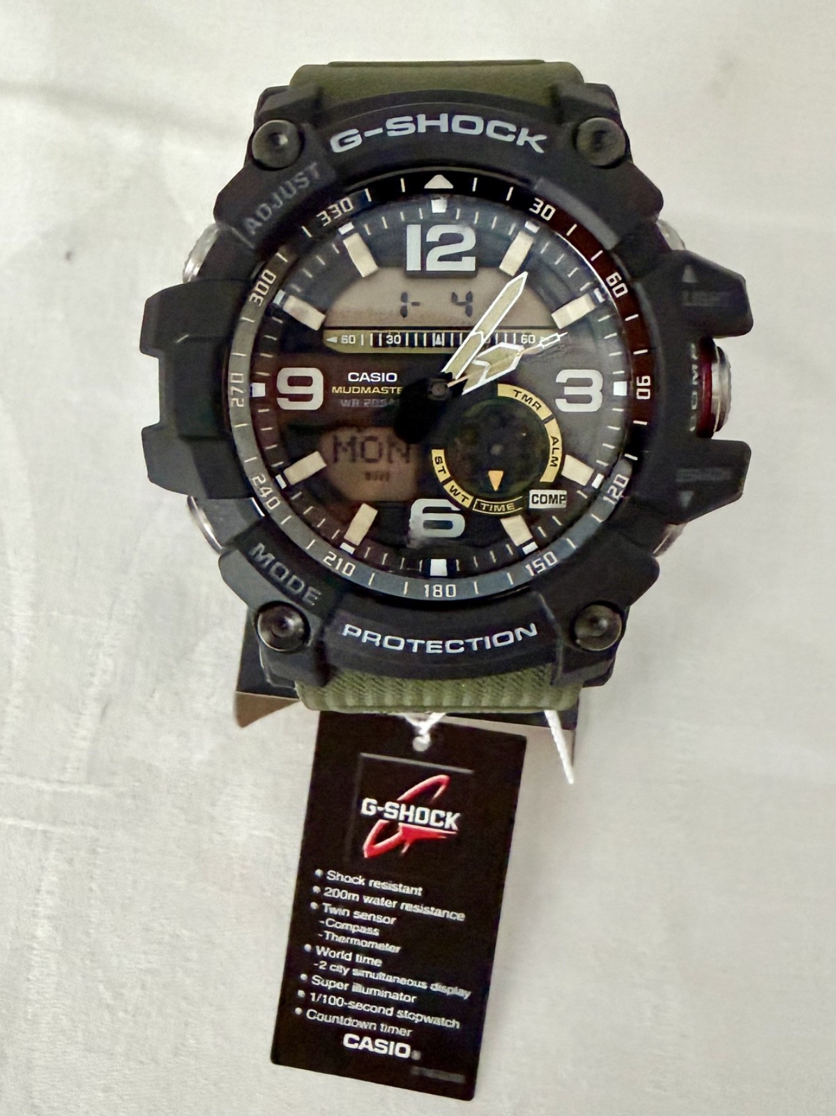 CASIO G-SHOCK Master of G MUDMASTER GG-1000-1A3JF Mens Japan Import