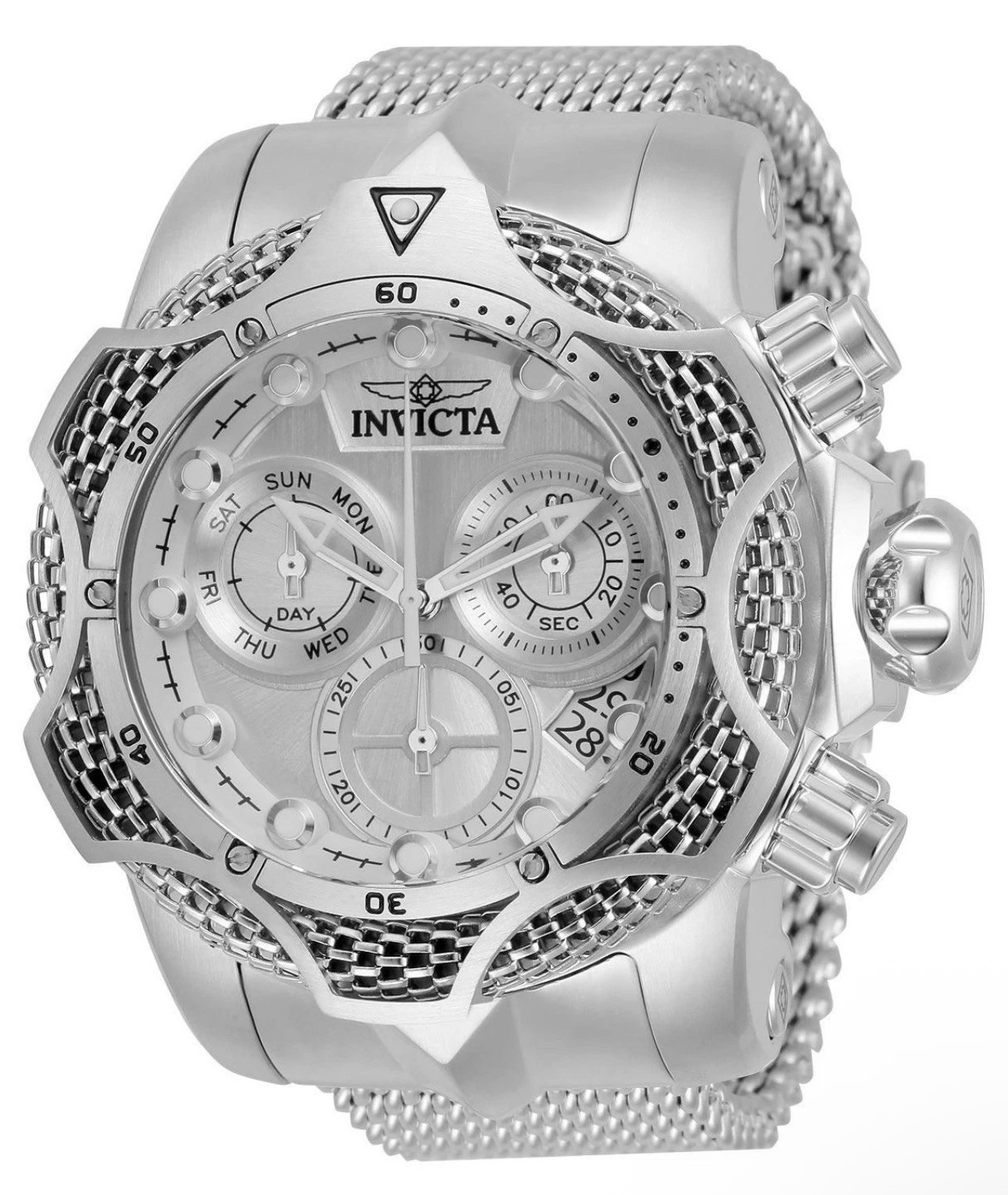 🔥Invicta Venom Swiss Ronda Z60 FE Caliber 52.5mm Quartz Chrono Mens Watch 32902