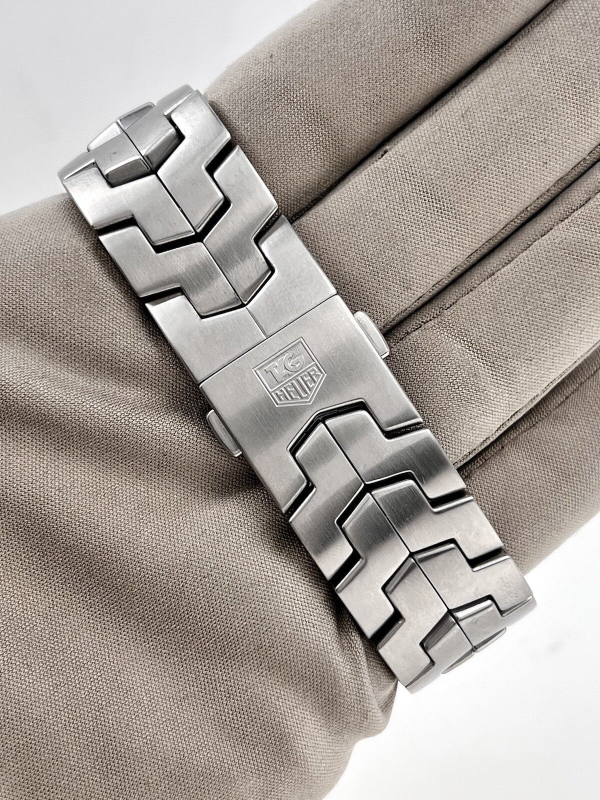 Tag Heuer Link WAT2010 Day Date Steel 42MM Men’s Automatic Watch