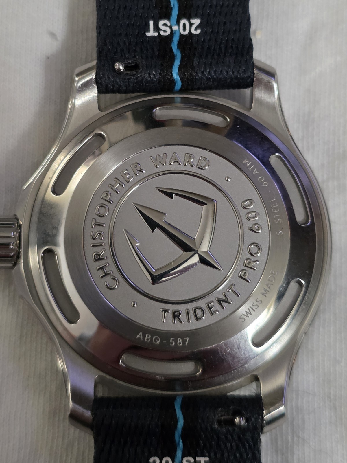 Christopher Ward C60 Trident Pro 600 38mm #Tide