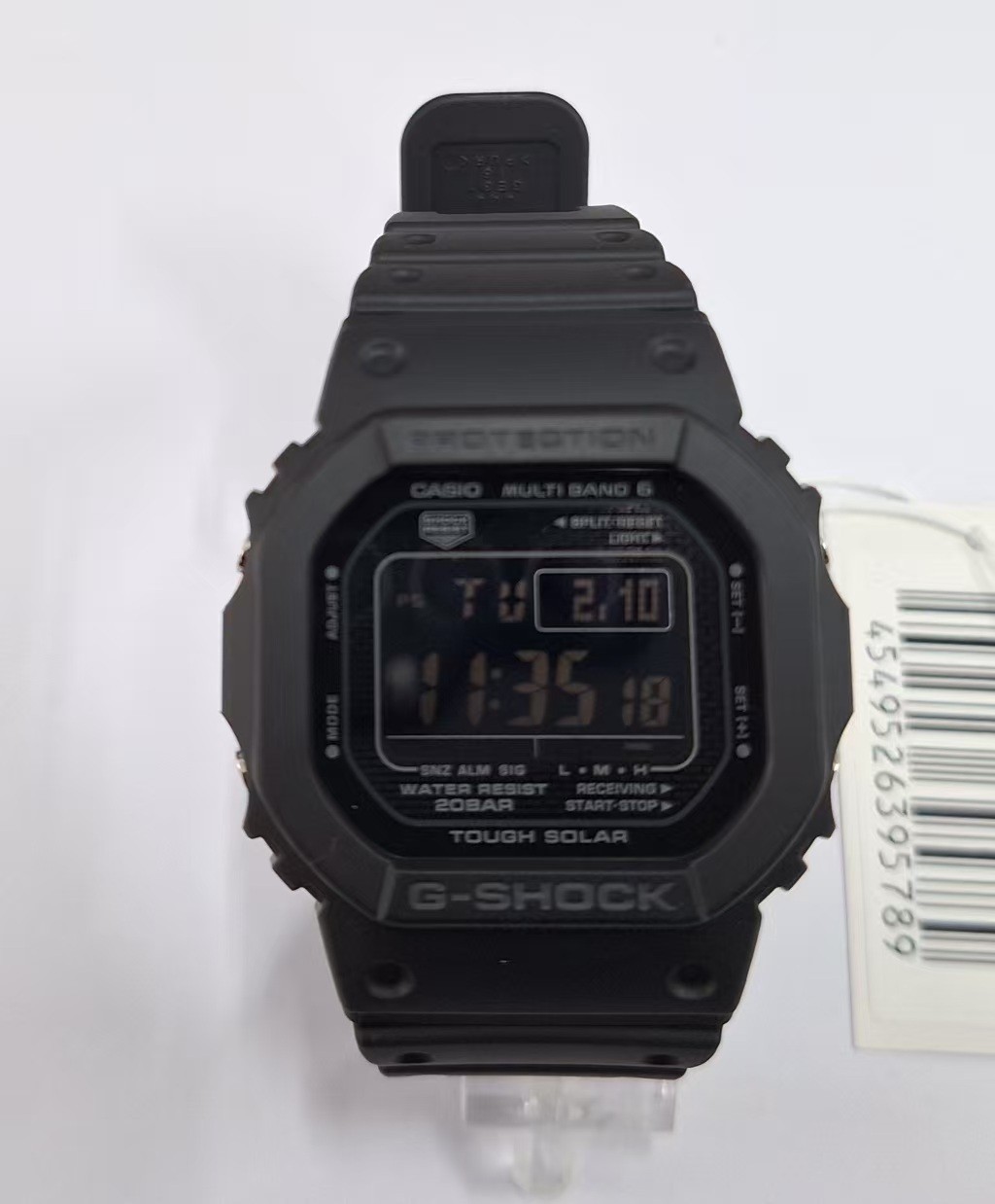 NEW CASIO G-SHOCK GW-5000HS-1 SOLAR MULTIBAND 6 BLACK DIGITAL MEN’S WATCH