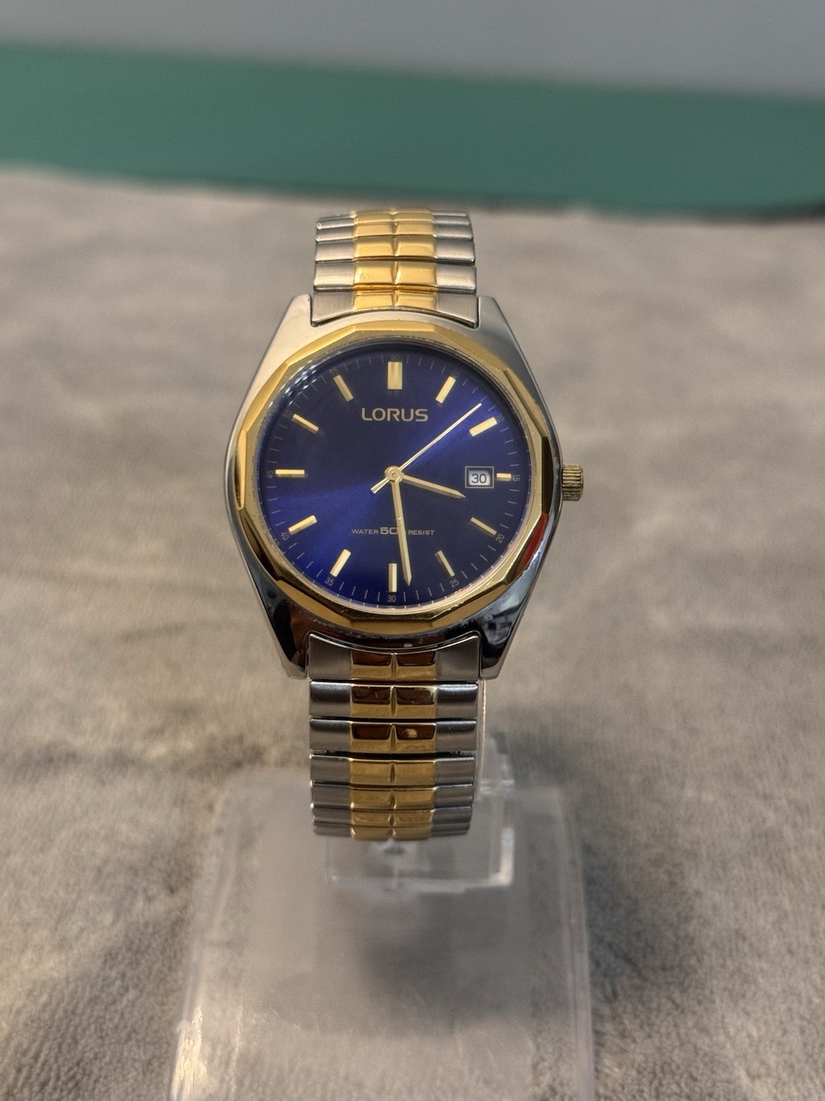 Vintage Lorus by Seiko Quartz Watch | Blue Dial | Made in Japan | Fresh Battery