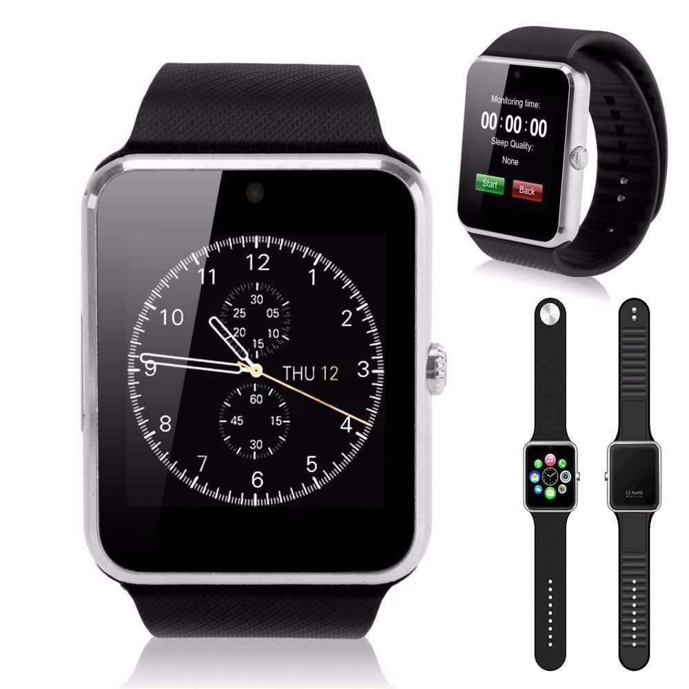 Fashion Bluetooth Smart Watch Unlocked Phone Watch Pedometer Fitness Tracker