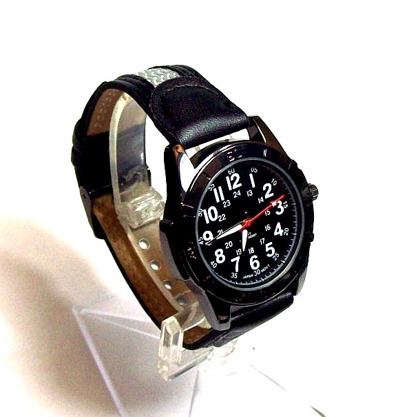 Time Module Seiko) Mens Military Watch Brand New 6.25″–8.25″ Looks & Runs Great