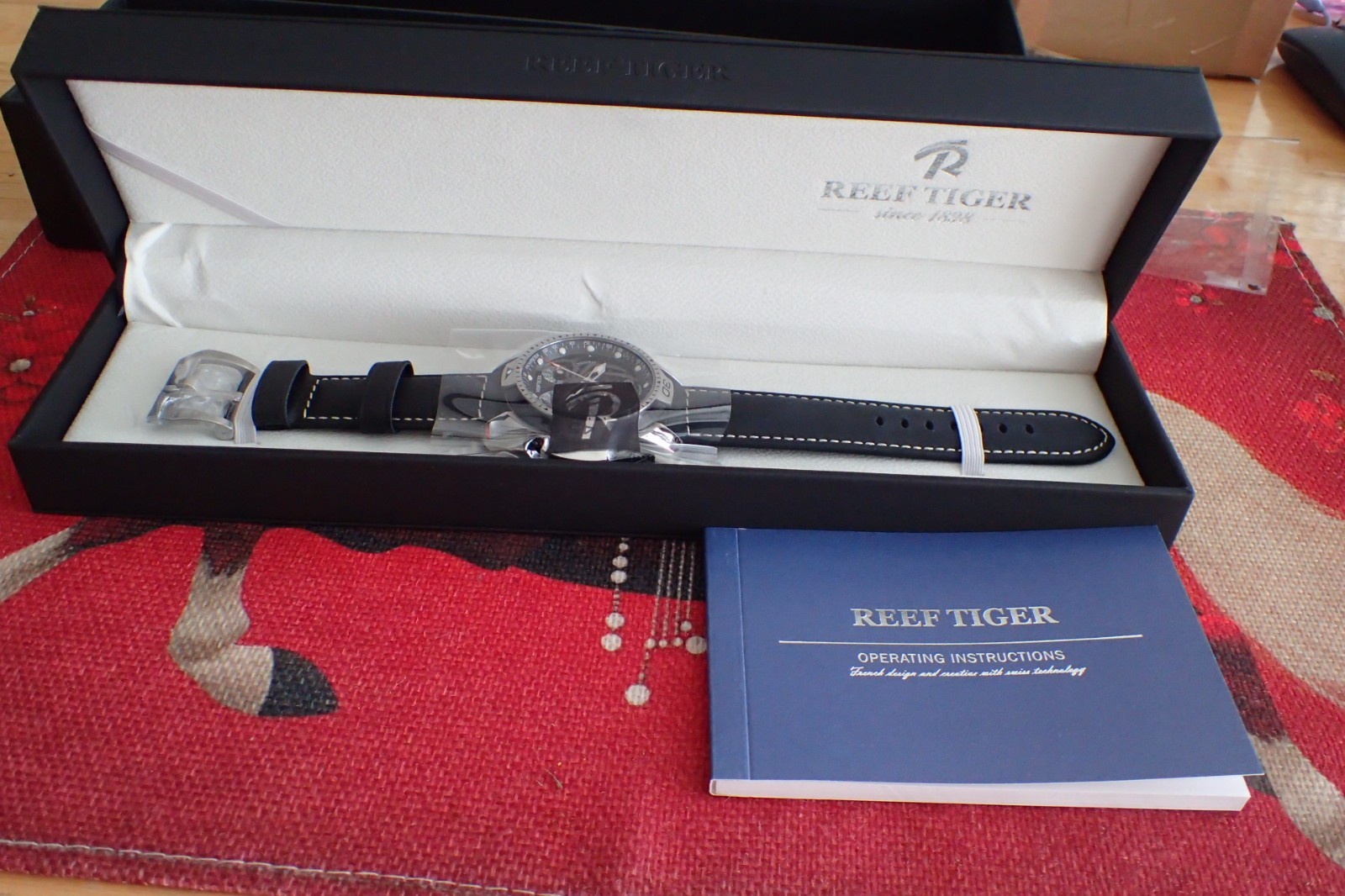Spider Edition REEF TIGER High-end Luminous Sport Automatic Mechanical Watch