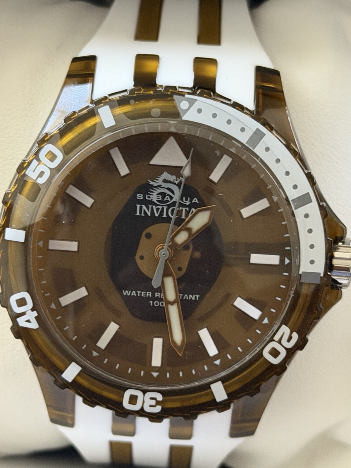Invicta Subaqua Chromamode Men’s Watch – 44mm, White 69448 NEW WITH BOX 🔥